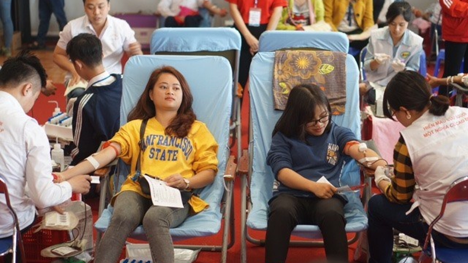 “Red Spring” festival collects 9,300 blood units