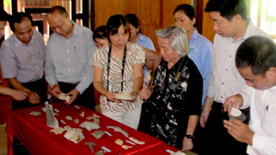 Valuable relics discovered in Ninh Binh