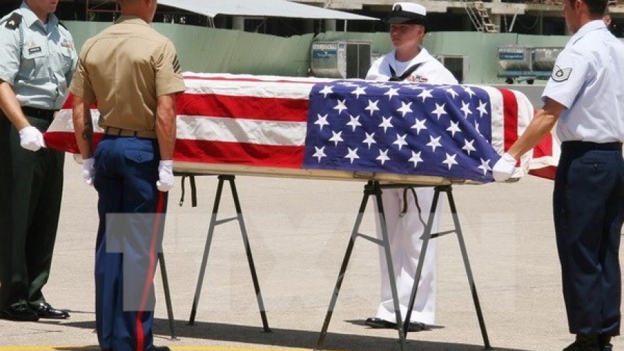 Remains of US missing servicemen repatriated