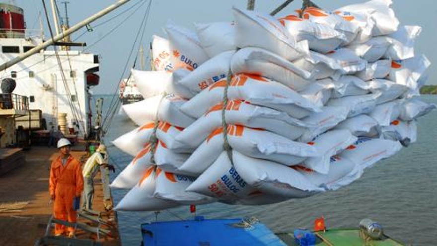 Expanding rice export market