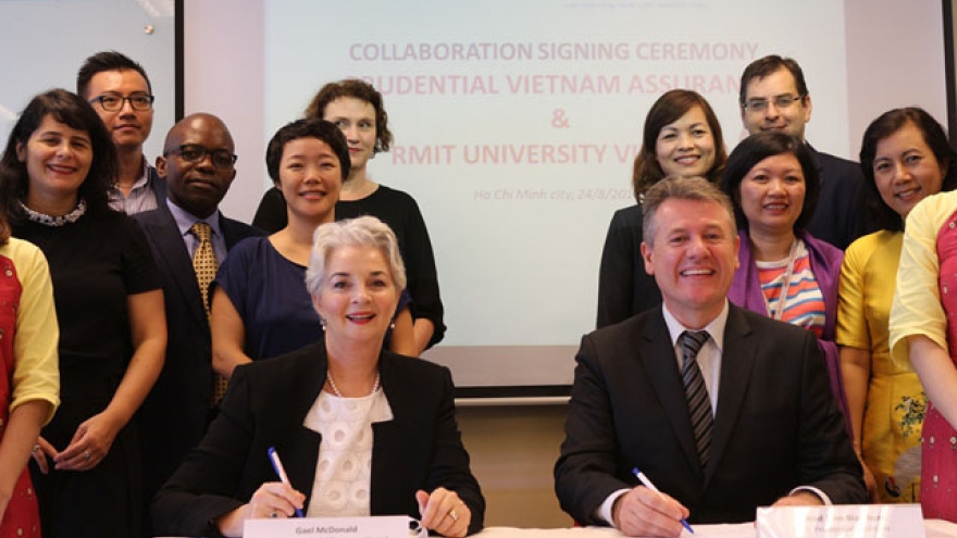 
        RMIT, Prudential Vietnam cooperate in human resource development
                              