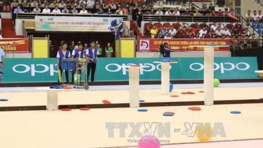 Robocon Vietnam 2017 begins final round