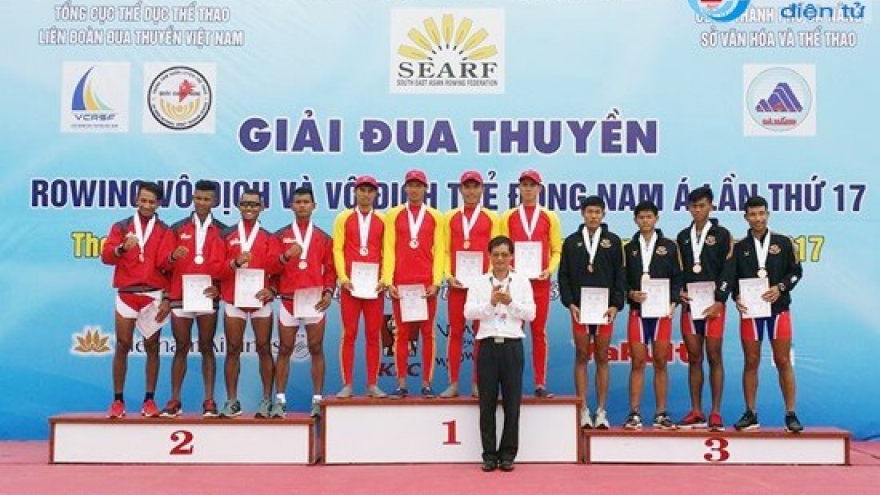 Vietnam No 1 rowers in ASEAN