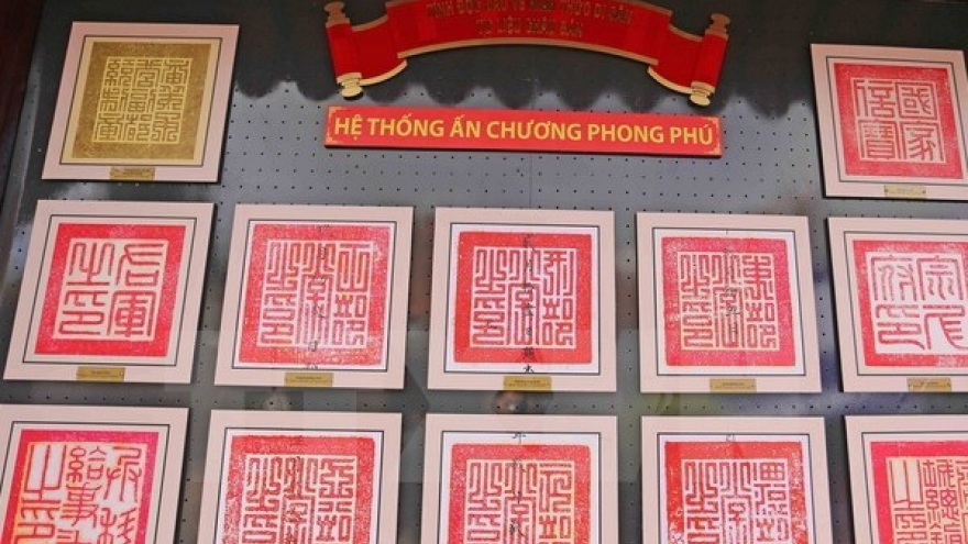 Valuable royal documents exhibited in Lam Dong