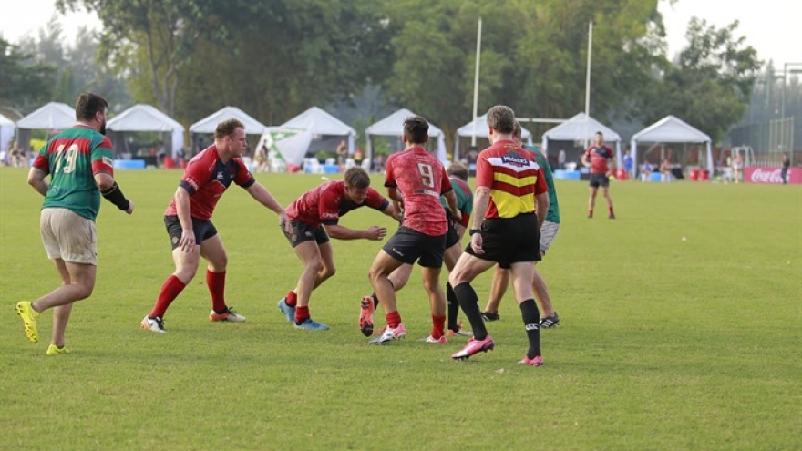 International rugby tournament in HCMC