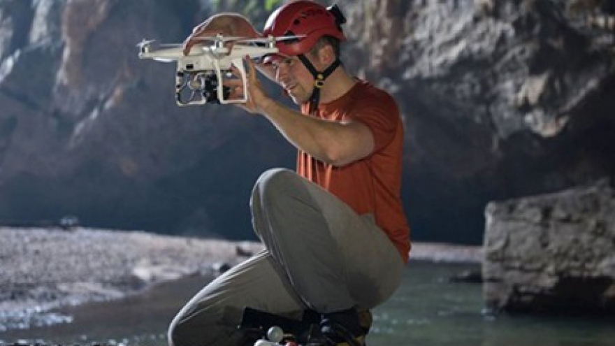 Sense of adventure drives US photographer to capture caves