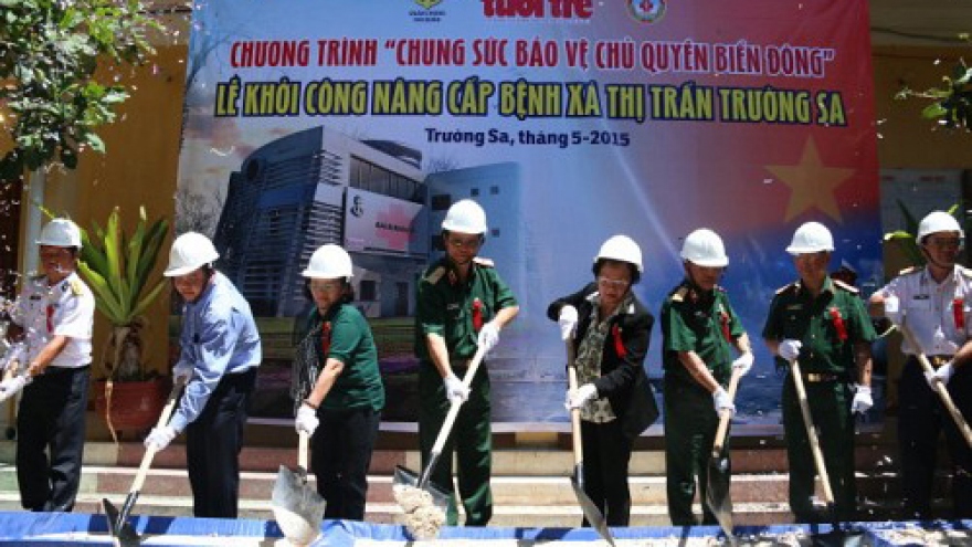 Vietnam starts works to upgrade clinic in Truong Sa (Spratlys)