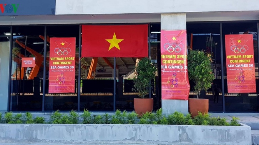 Inside view of the Athletes’ Village ahead of the opening ceremony of the SEA Games 30