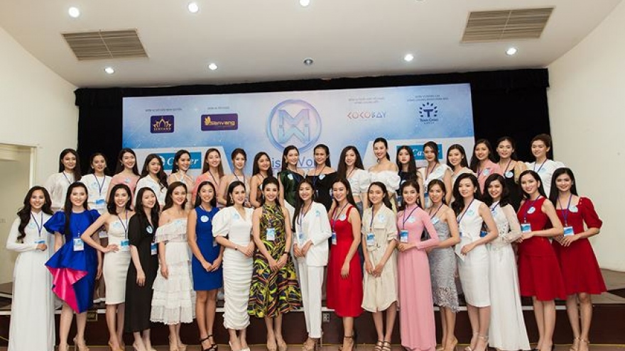 Top 35 finalists revealed for northern region of Miss World Vietnam 2019 