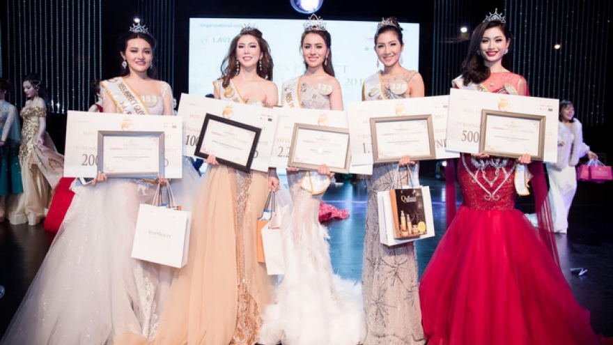 Thu Dung crowned Miss Perfect Global Beauty 2017