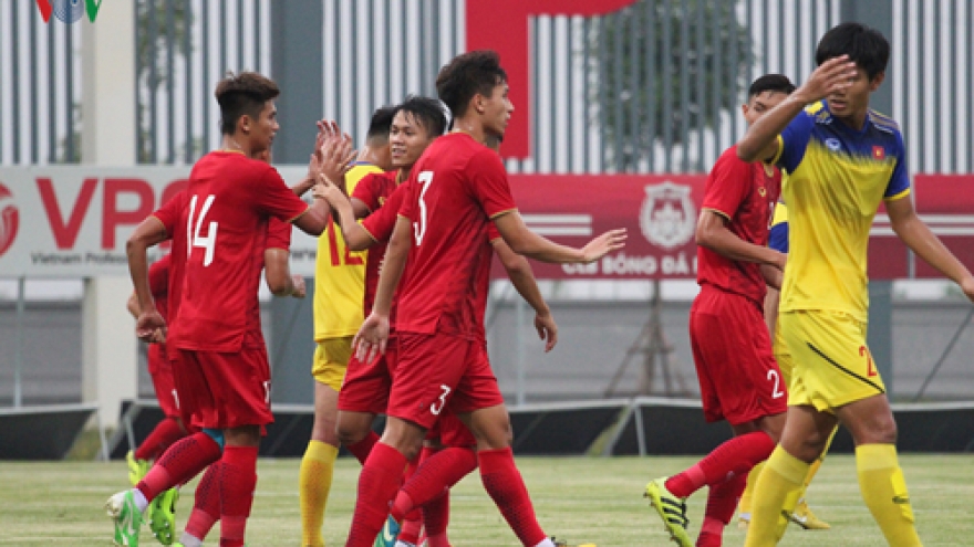 Vietnam’s U23s enjoy 1-0 friendly win over U18 side