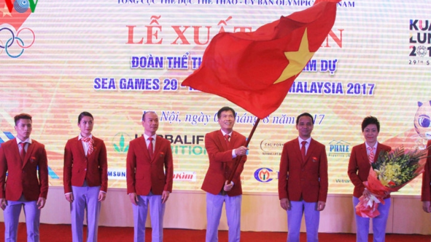 Athletes sent off for SEA Games glory