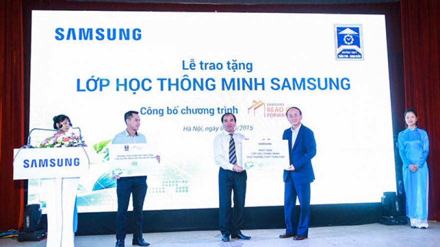 Samsung expands Samsung Smart School model in Vietnam
