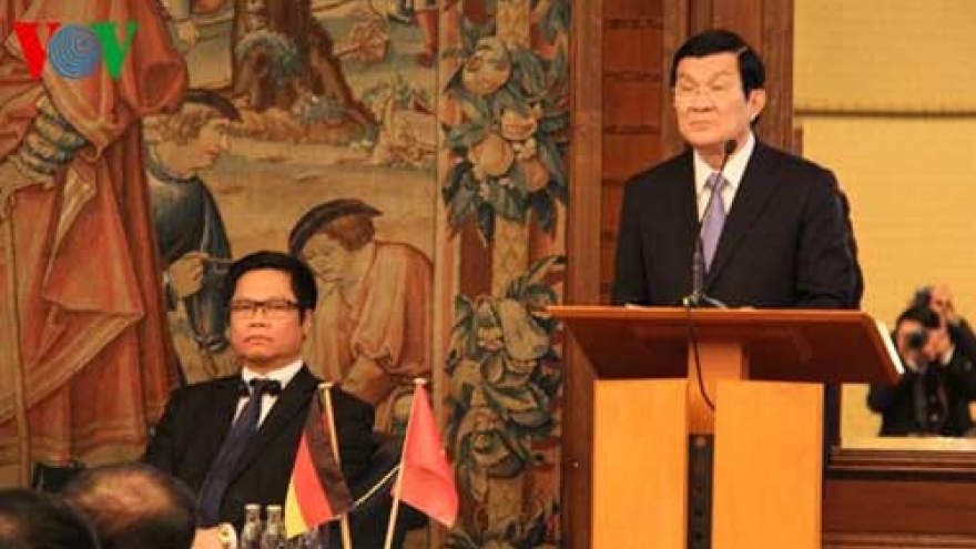 President hails Vietnam-Germany economic cooperation potential