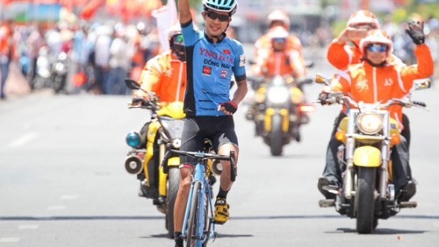 Sang takes his first win at HCM City cycling tour