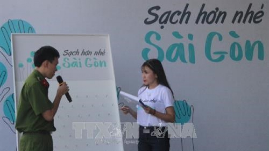 Environmental sanitation campaign launched in HCM City