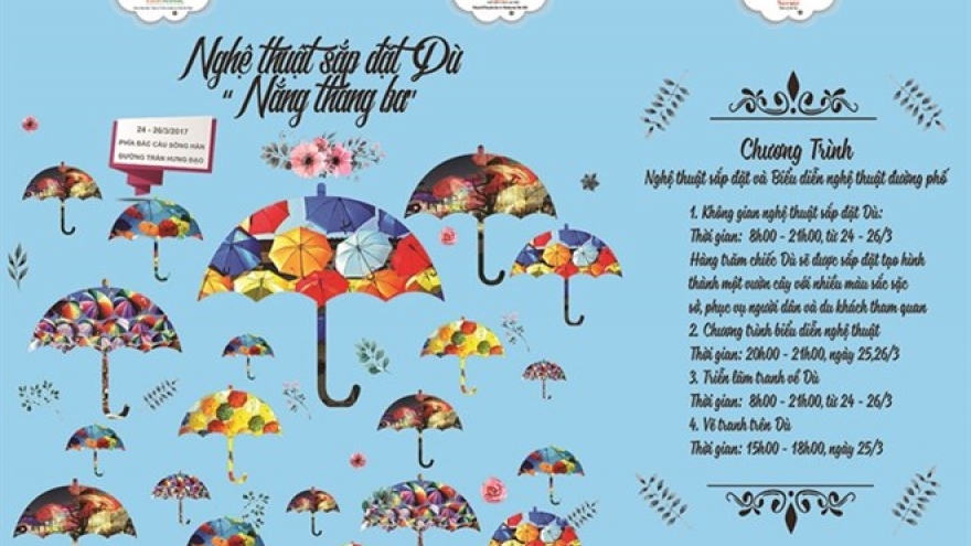 Umbrella installation to debut in Da Nang