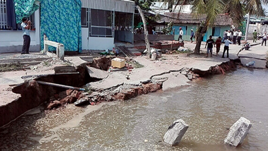 Erosion attacks yet another part of Vietnam’s Mekong delta