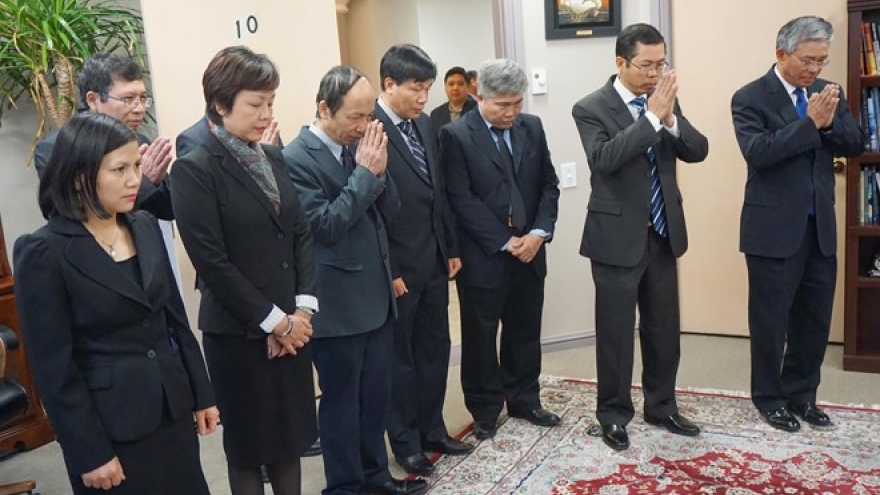 Memorial services hosted for former PM overseas