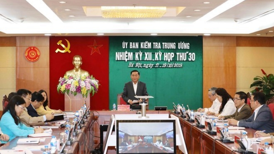 Party’s Inspection Commission reveals outcomes of 30th session