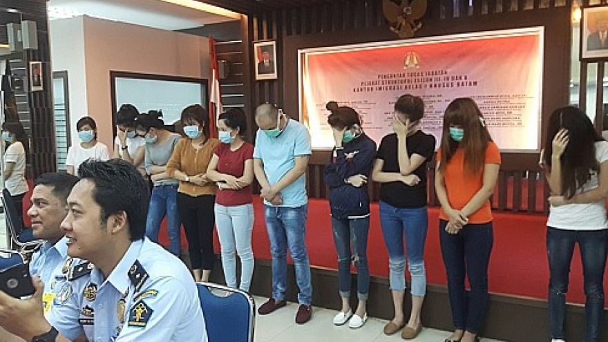 Alleged Vietnamese sex workers nabbed by Indonesian gov’t