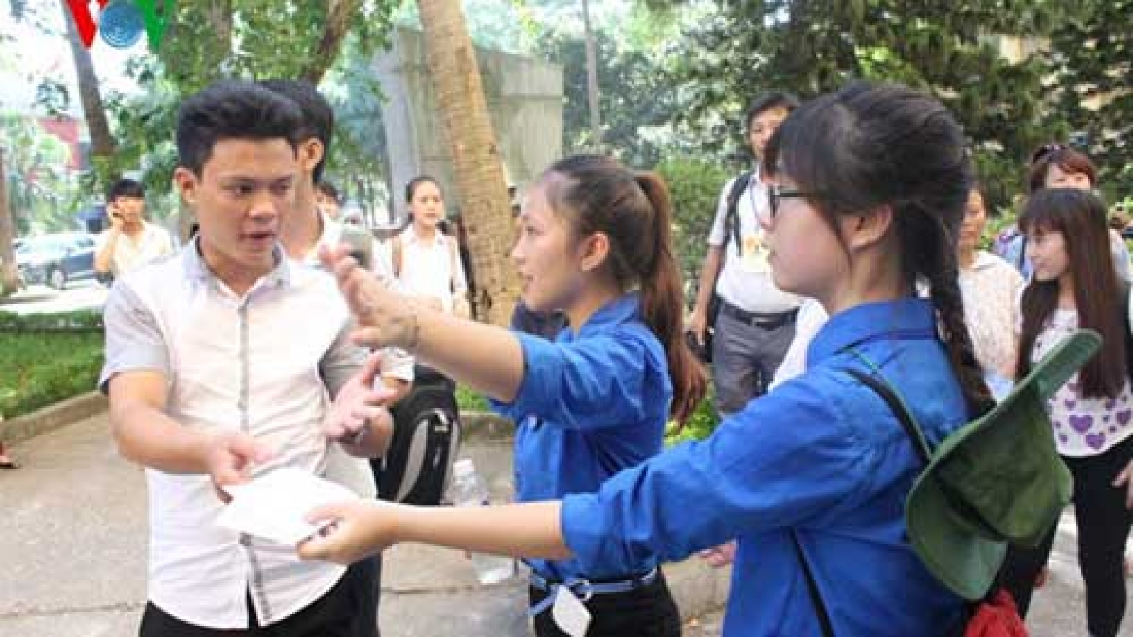 Volunteers swing into action for season of exams