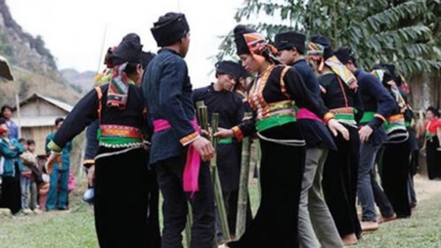 New rice ceremony of the La Ha