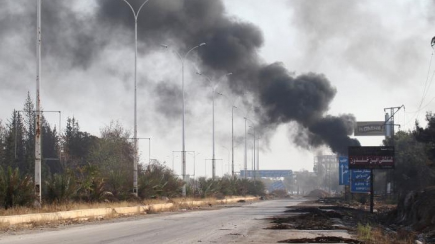 Russia tells rebels to leave Syria's Aleppo by November 4 evening