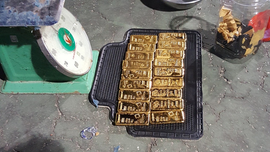 Cambodian major nabbed for smuggling gold into Vietnam