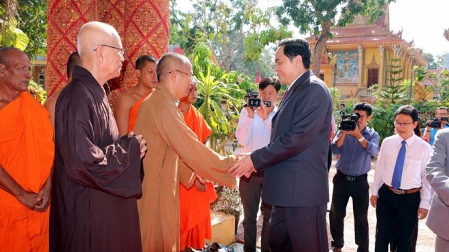 VFF President visits Buddhists in Soc Trang, Dong Nai provinces