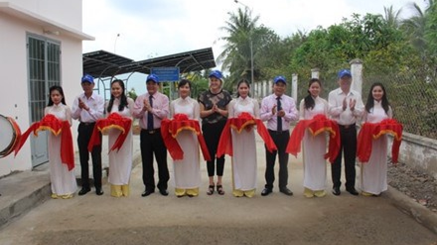 Danish-funded project provides solar power to Ben Tre waterworks