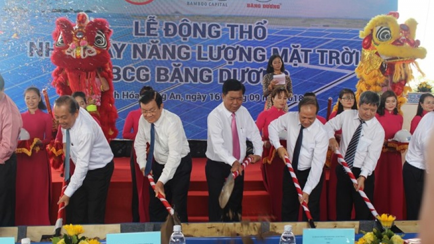 Long An has first solar power project