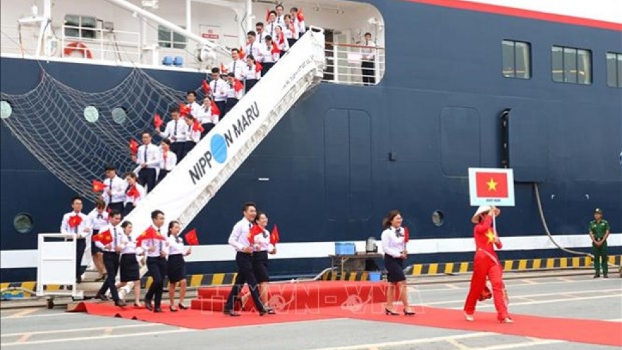 Ship for Southeast Asian Youth Programme arrives in Vietnam