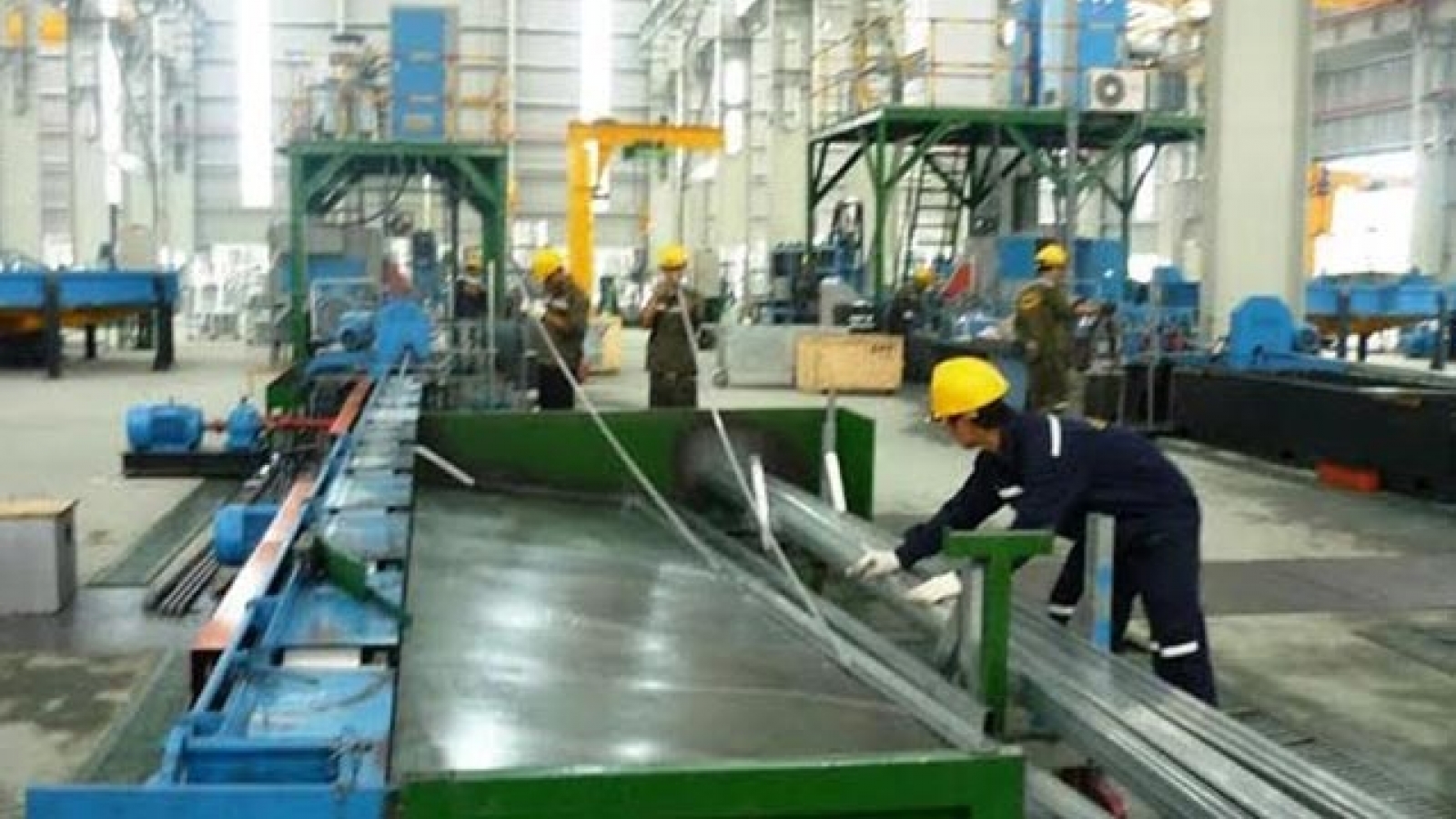 Work begins on a steel sheet plant in Nhon Hoi economic zone