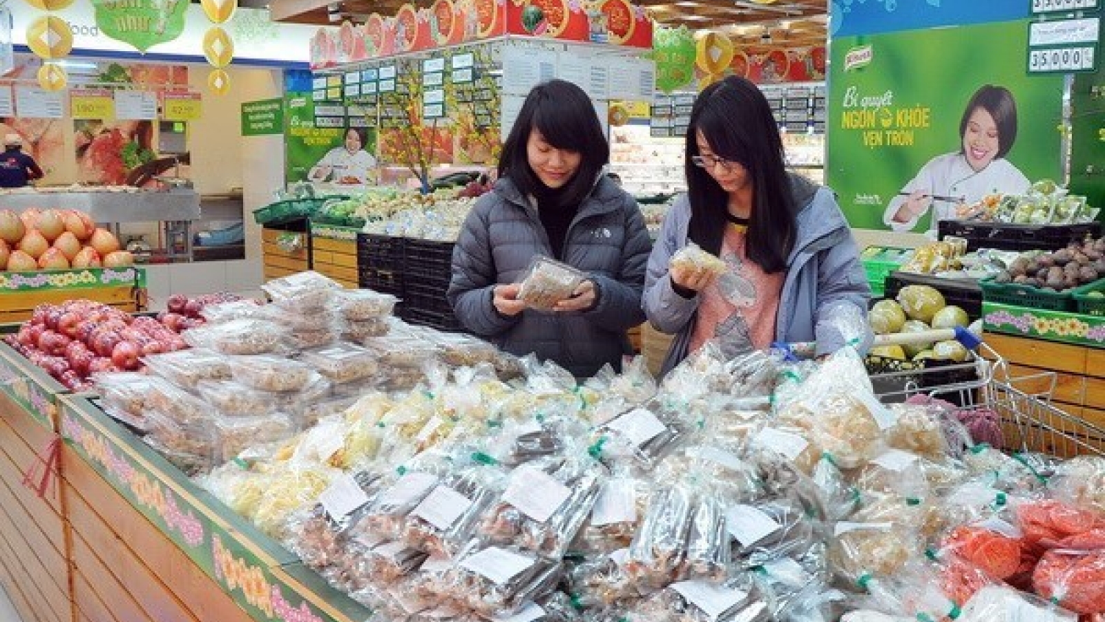 Supermarkets develop their own brand products