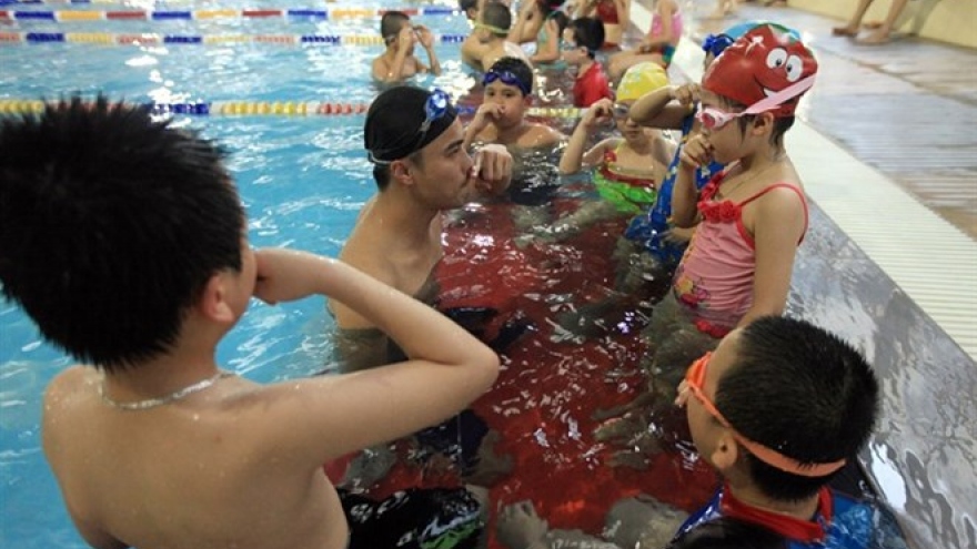 Fewer than one-third of Vietnamese children can swim