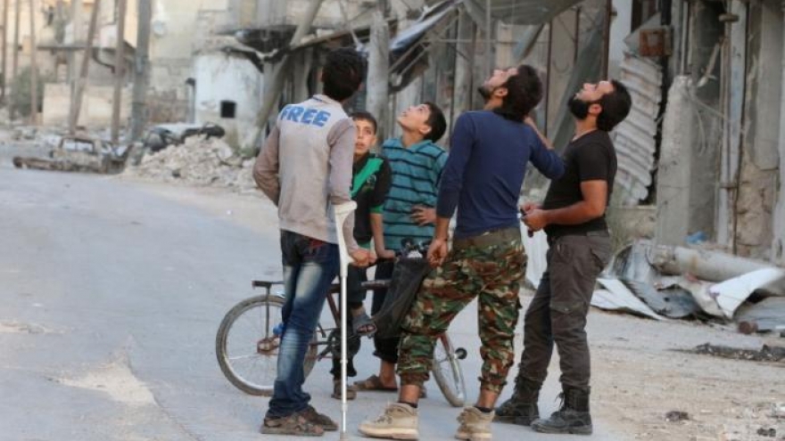 Syrian government launches Aleppo ground attack