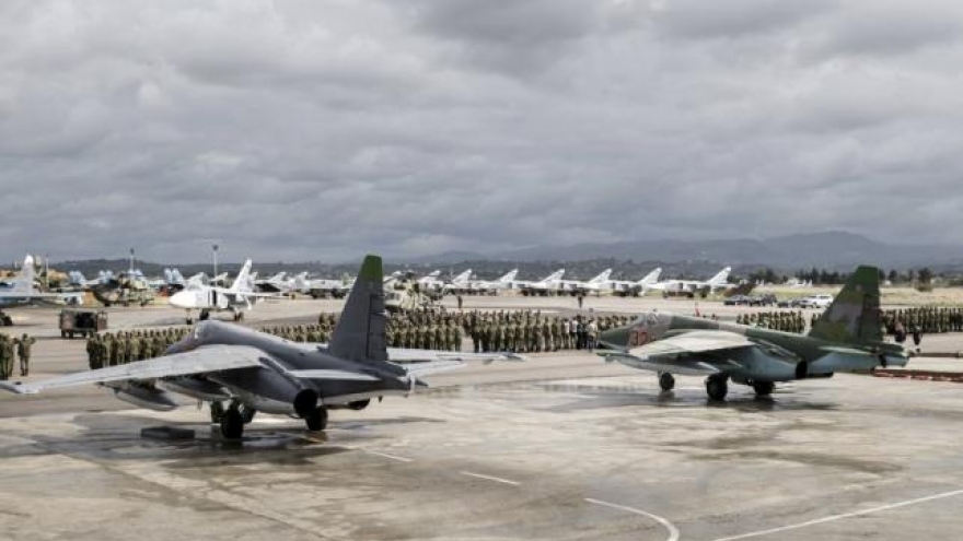 Russian warplanes leave Syria, raising UN hopes for peace talks