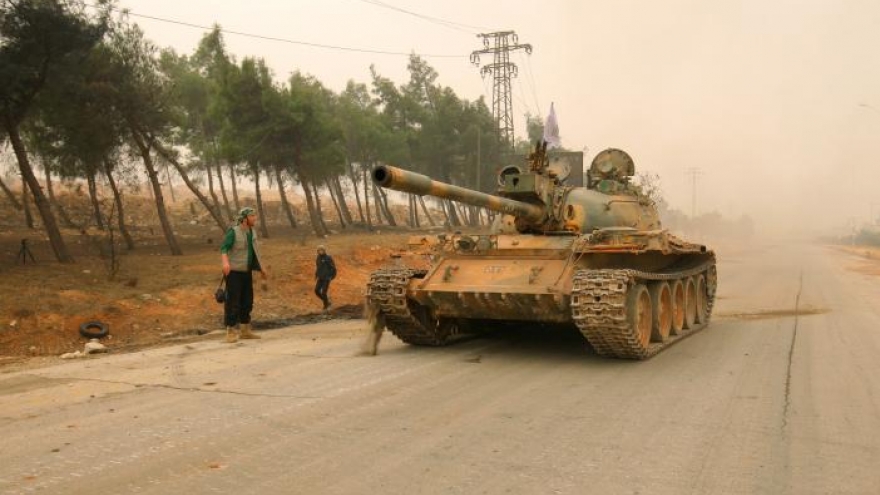 Syrian rebels launch Aleppo counter-attack to break siege