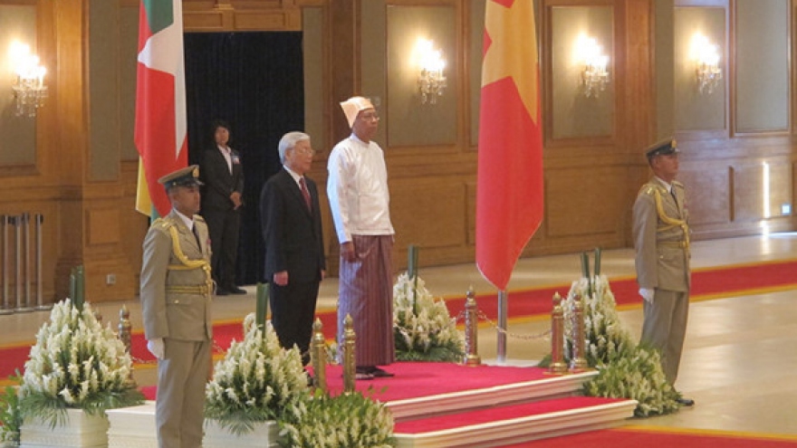 Party leader ends visits to Indonesia, Myanmar