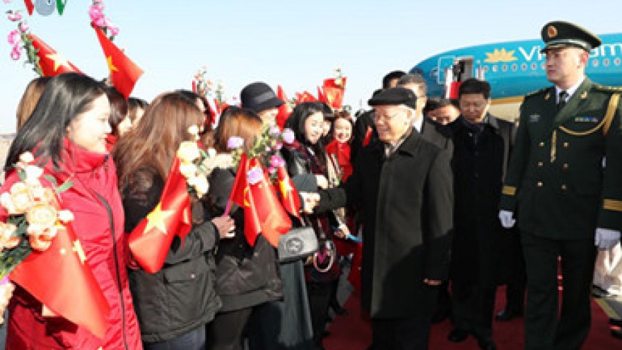 China rolls out the red carpet for Vietnamese Party leader
