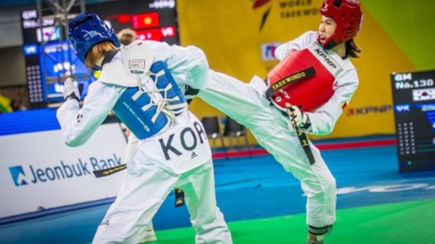 Vietnamese athlete wins silver at world taekwondo champs