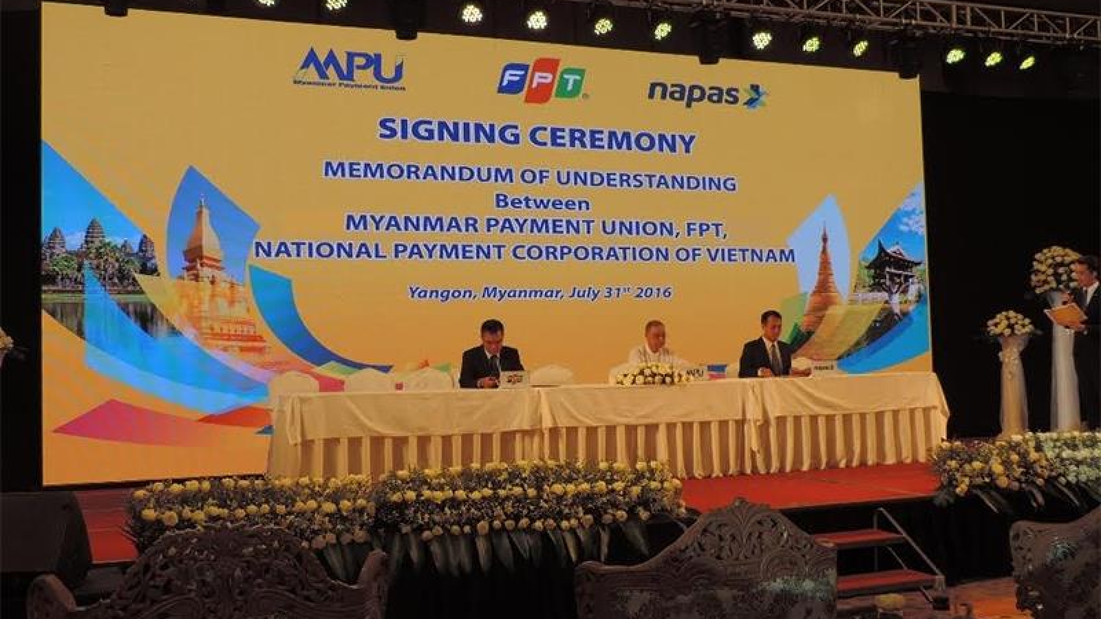 FPT builds financial switching system for Myanmar