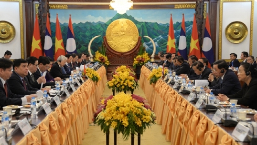 Vietnam, Laos hold high-level talks