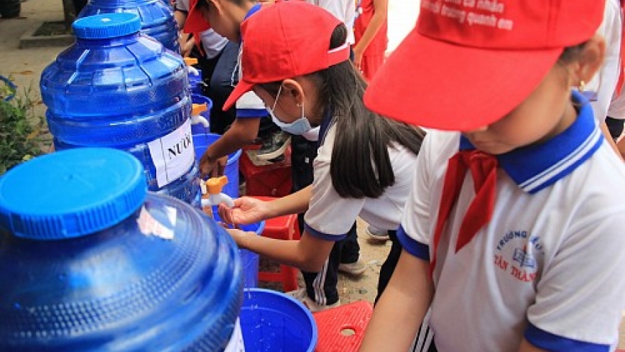 NGO, enterprise promote better sanitation for remote Vietnamese children
