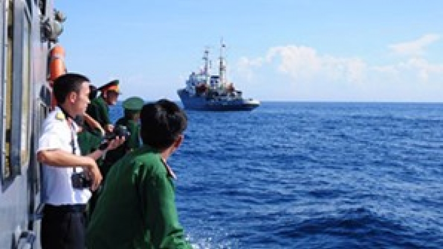 Images of fishermen following attack