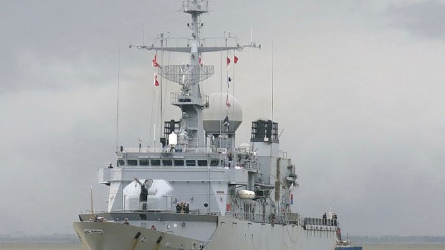 French Navy frigate ‘Vendemiaire’ calls in Danang