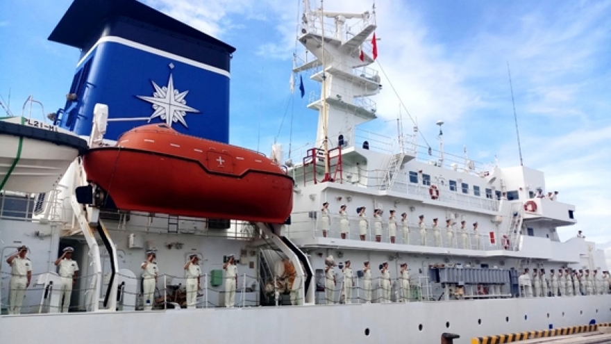 Japan Coast Guard ship visits Danang