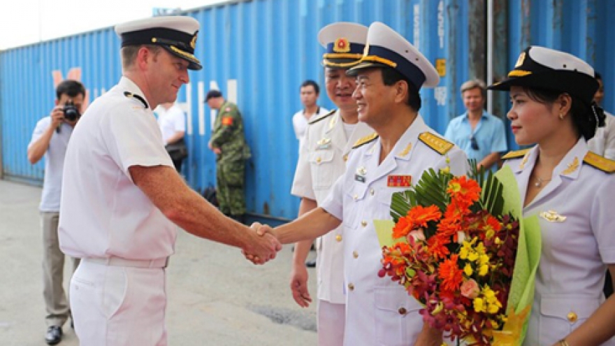 Canadian frigate visits HCM City during Westploy 16