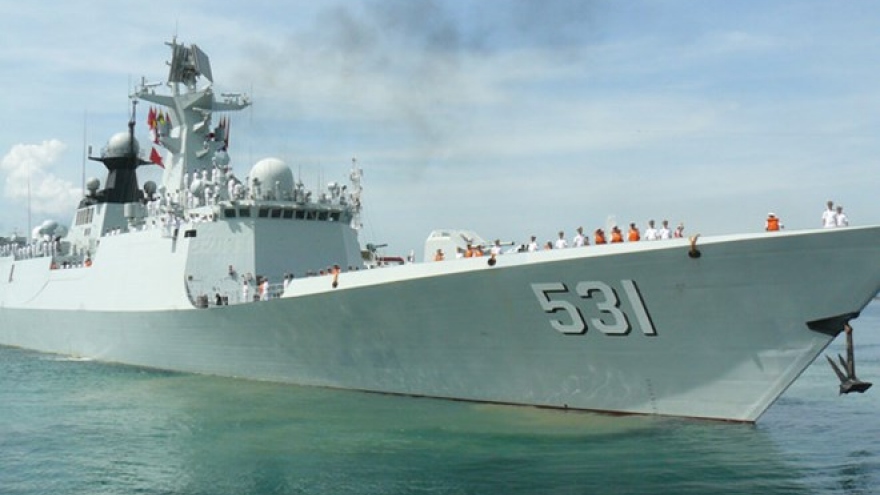 Chinese naval ships visit Cam Ranh int’l port
